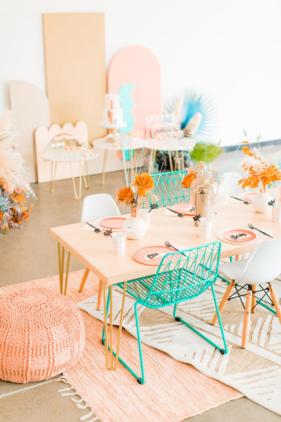 Strong women inspired girlâ€™s birthday party Inspiration
