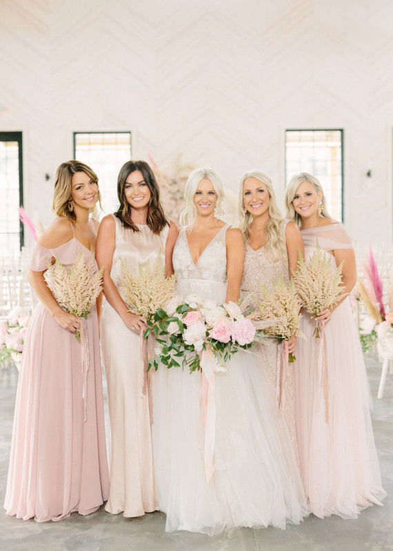 McKenna Bleu’s blush + white North Carolina wedding