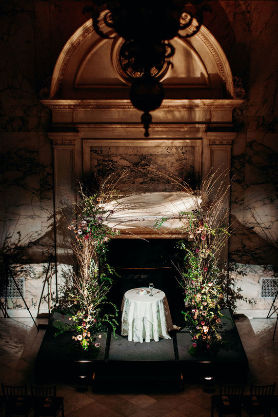 Elegant New York City winter wedding at The Metropolitan Club