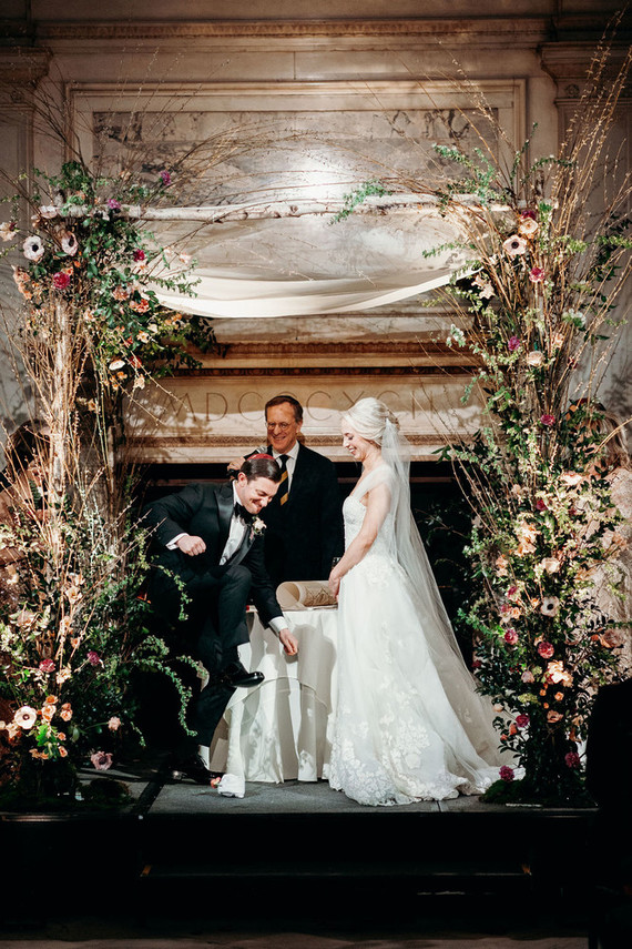 Elegant New York City winter wedding at The Metropolitan Club Inspiration