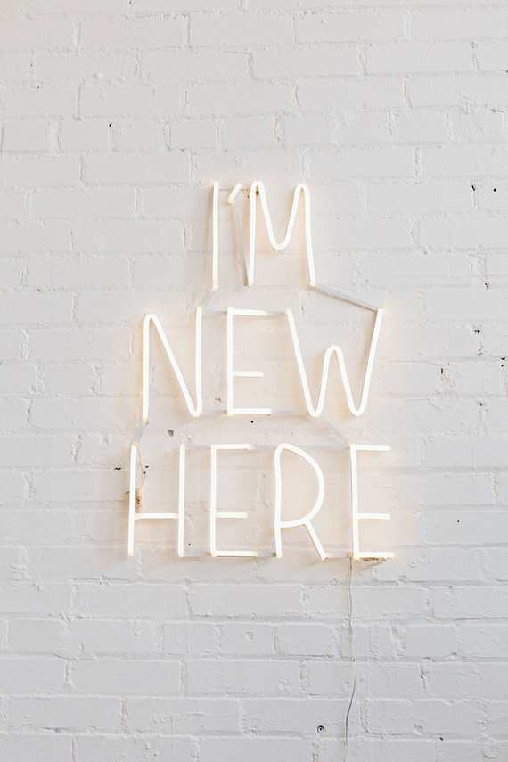 neon baby sign
