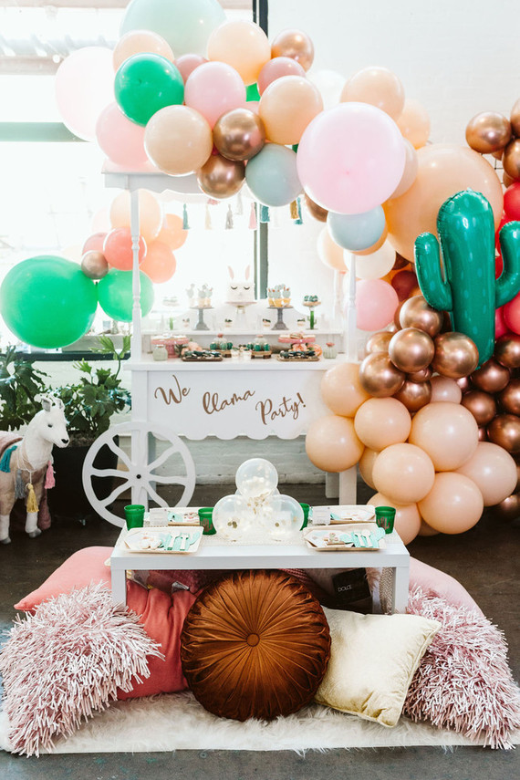 llama baby shower ideas