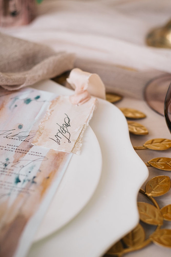 Watercolor wedding ideas