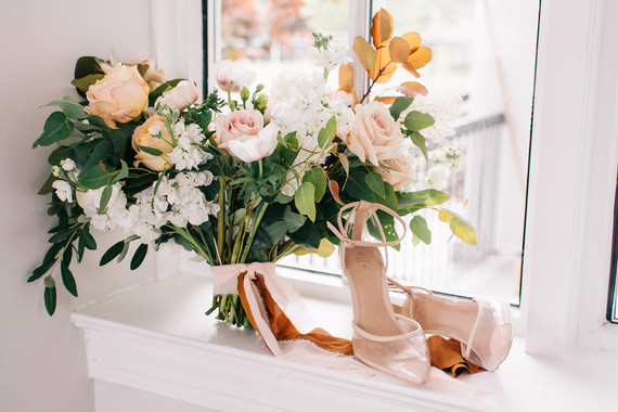 Fall bridal details