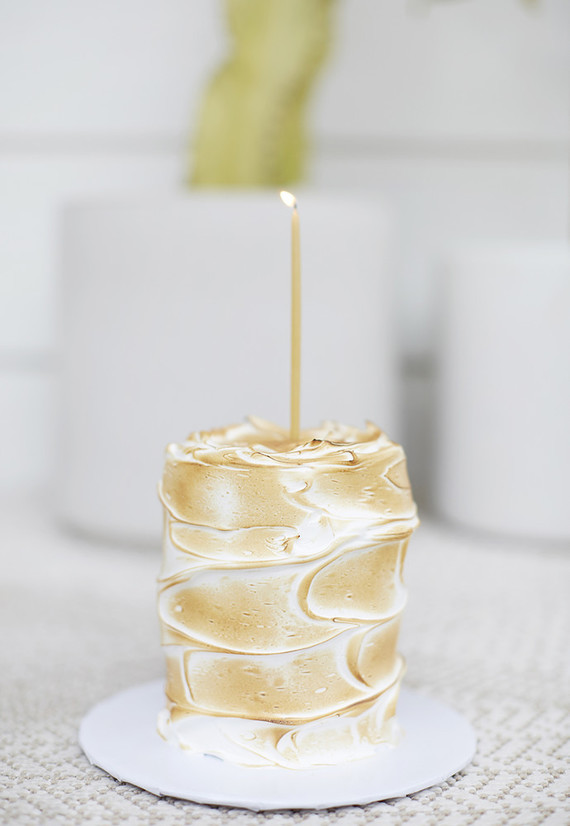 S'mores first birthday smash cake Inspiration