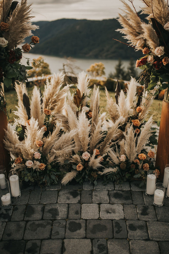 Moody boho NYE wedding