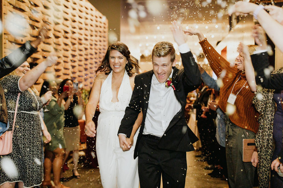 Winery themed wedding inspiration at The Big Fake Wedding San Francisco