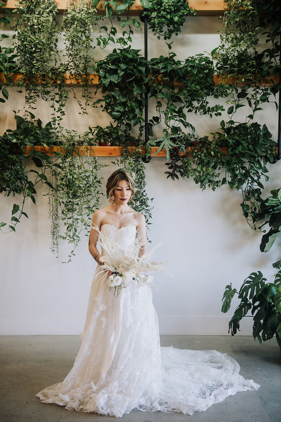 Greenery wedding backdrop