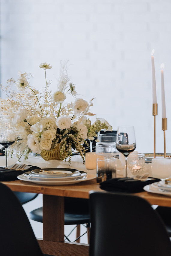 Modern New Years Eve wedding ideas