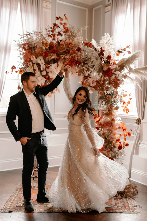 sparkly wedding dress