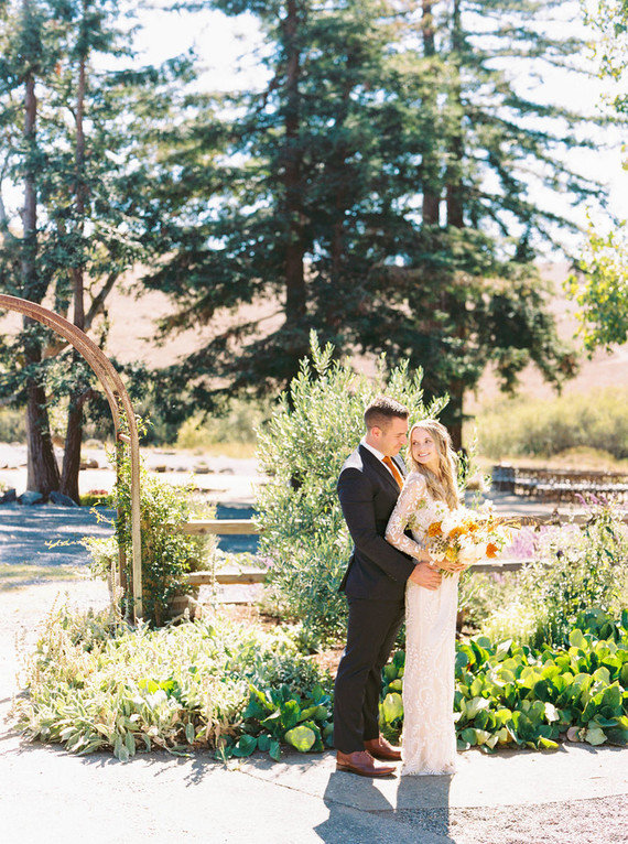 Romantic fall barn wedding at Stemple Creek Ranch