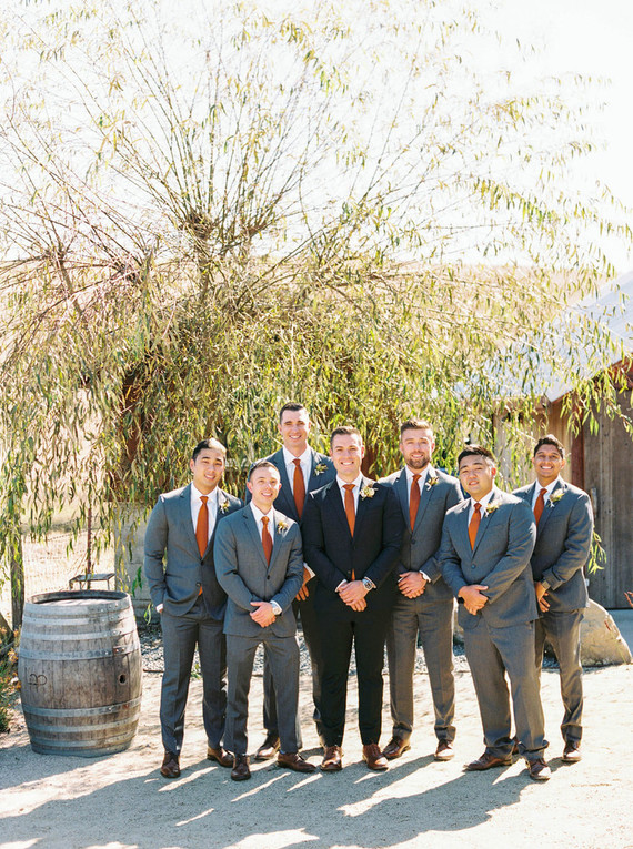 Fall groomsmen outfits