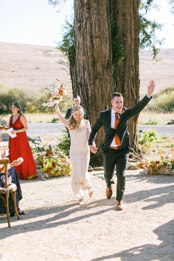 Romantic fall barn wedding at Stemple Creek Ranch