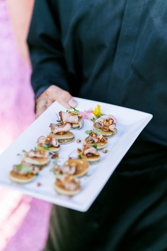 wedding cocktail hour food