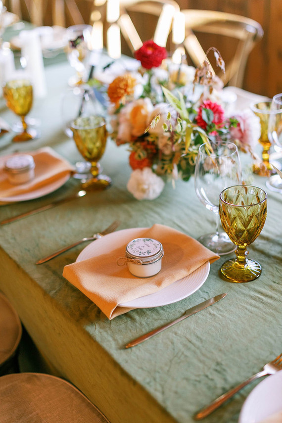 fall wedding favors