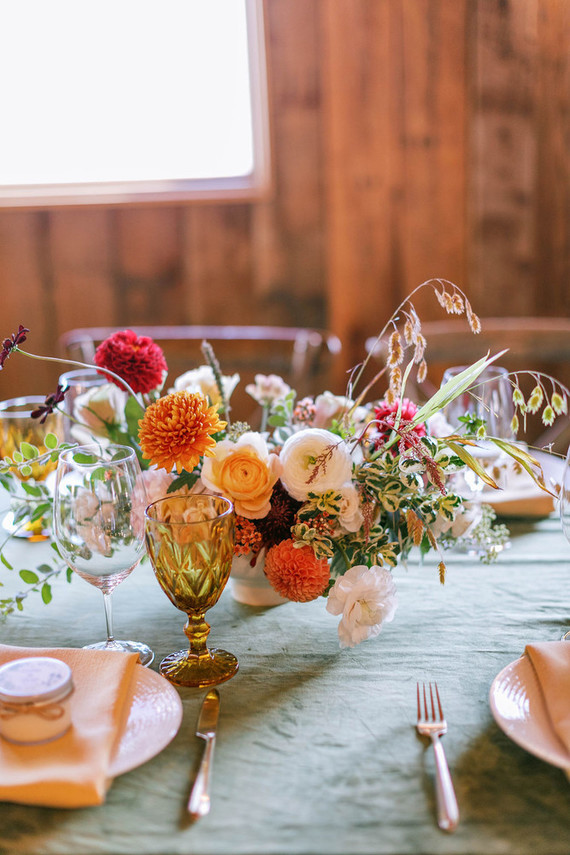 fall wedding flowers