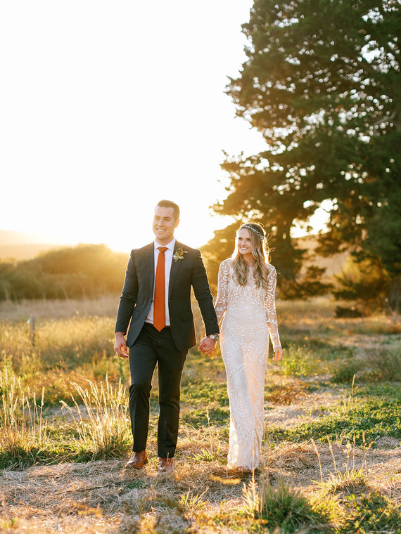 Romantic fall barn wedding at Stemple Creek Ranch