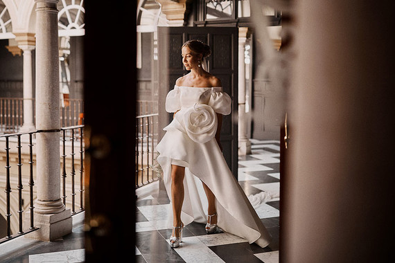 bridal gown