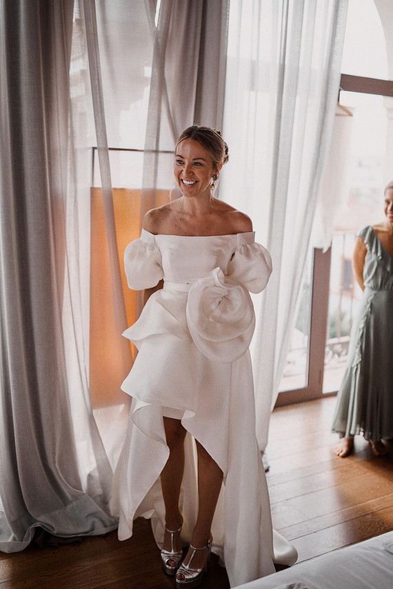 bride getting ready