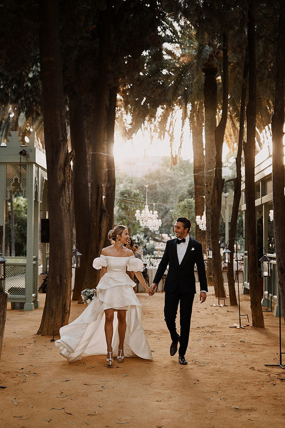 glamorous Seville wedding