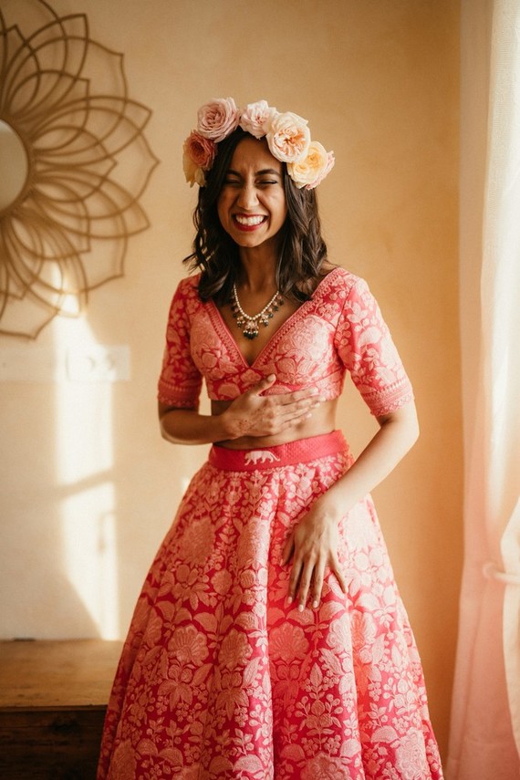Modern Indian bridal fashion