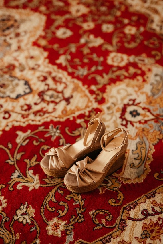 modern Indian wedding in a medieval castle