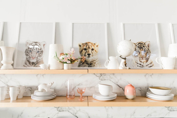 animal nursery prints Inspiration