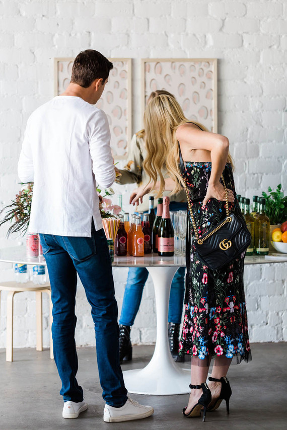 a modern animal-themed baby shower for Anne Sage