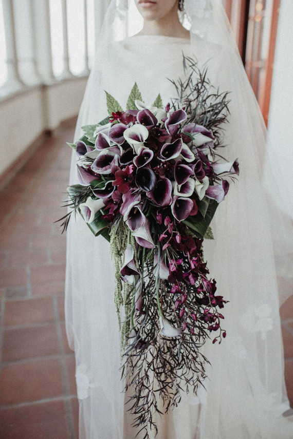 Calla lily bridal bouquet