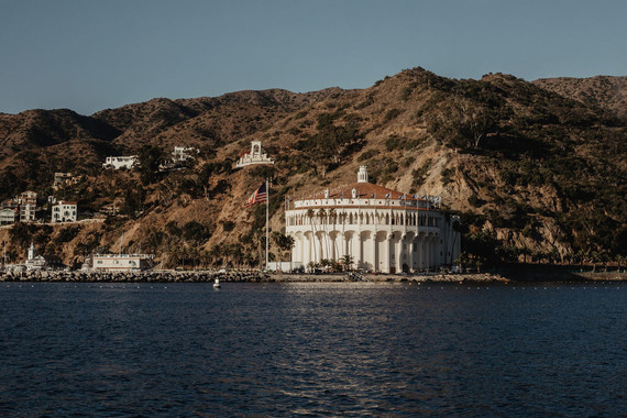 Catalina Island wedding at Catalina Casino