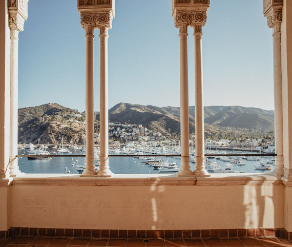Catalina Island wedding at Catalina Casino Inspiration