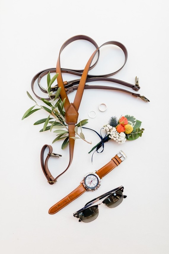 Rustic groom details
