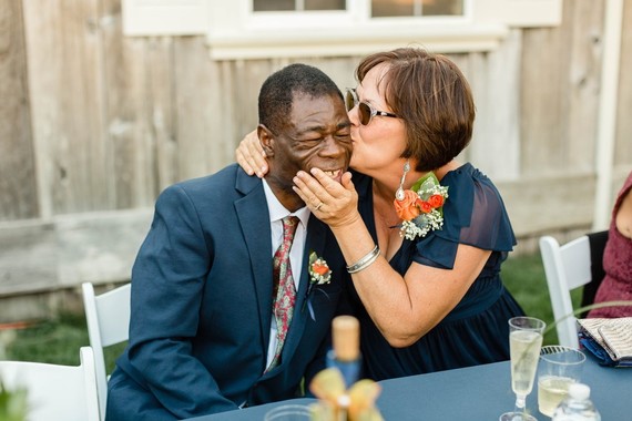 Bright, rustic orange + yellow Northern California ranch wedding