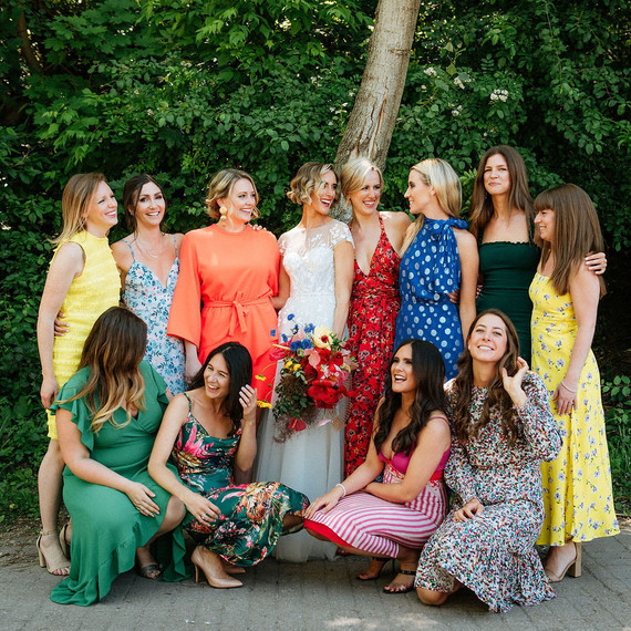 Bright and bold Evergreen Brick Works wedding in Toronto Wedding Inspiration