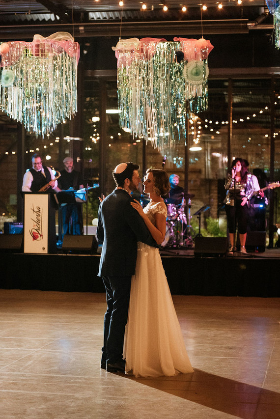 Bold, bright DIY wedding