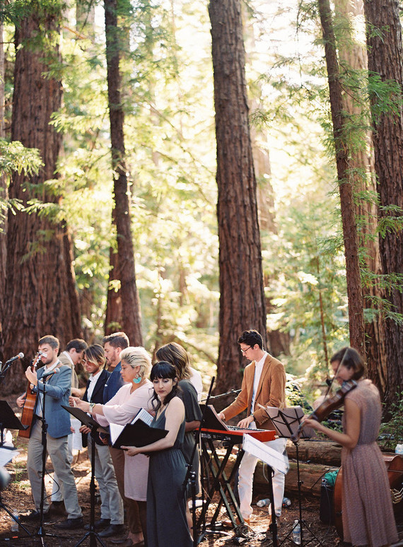 Redwoods wedding ceremony