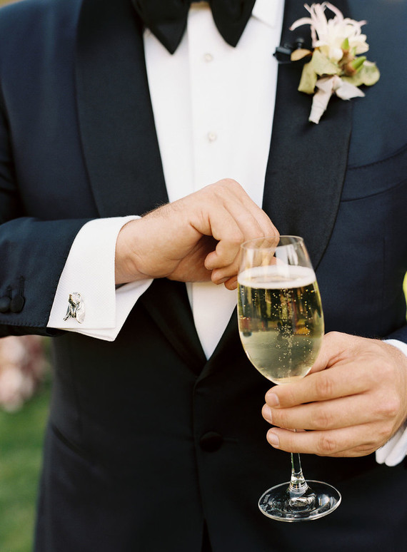 Black tie wedding