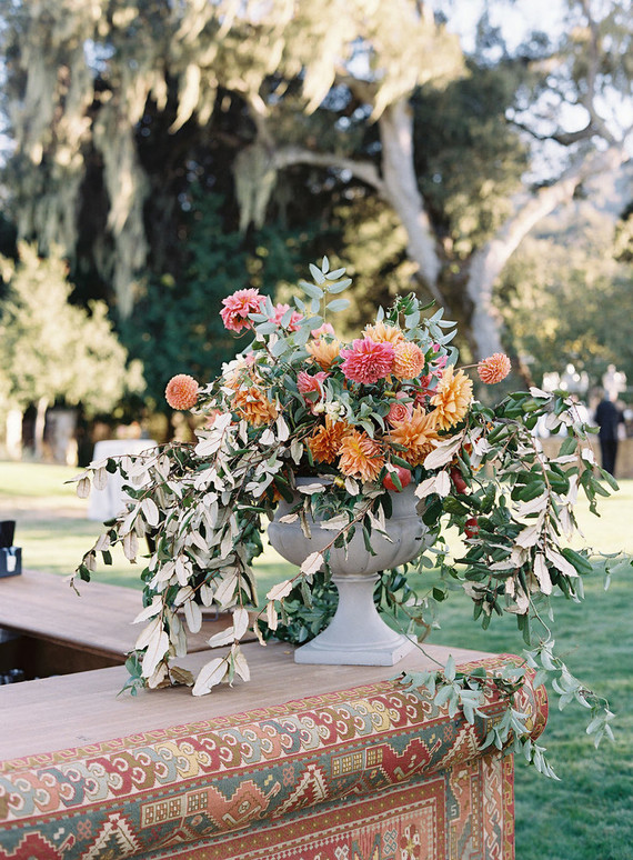 Elegant wedding florals