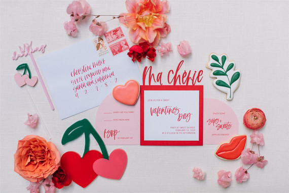 Valentine's Day party invitations