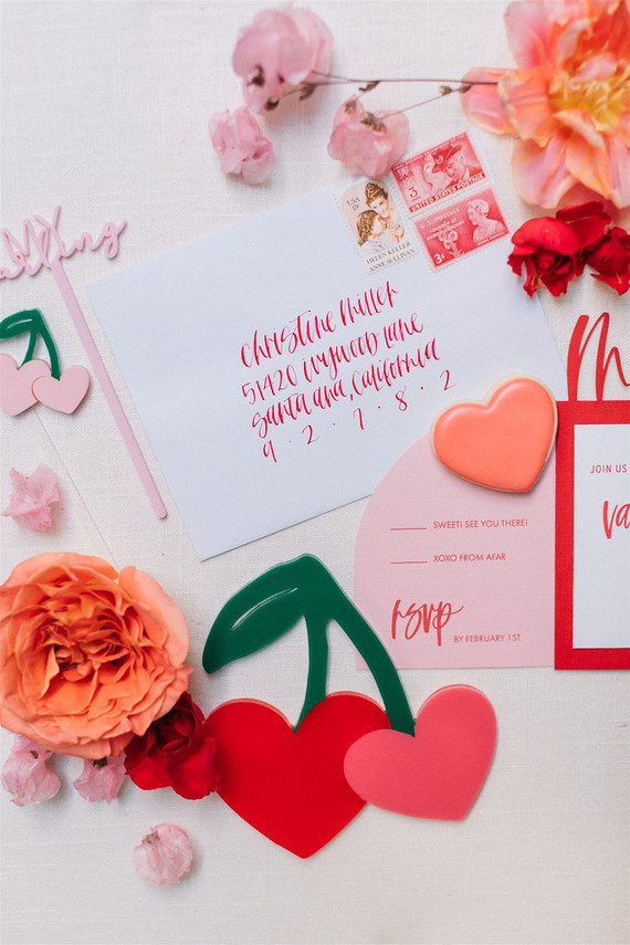 Valentine's Day party invitations