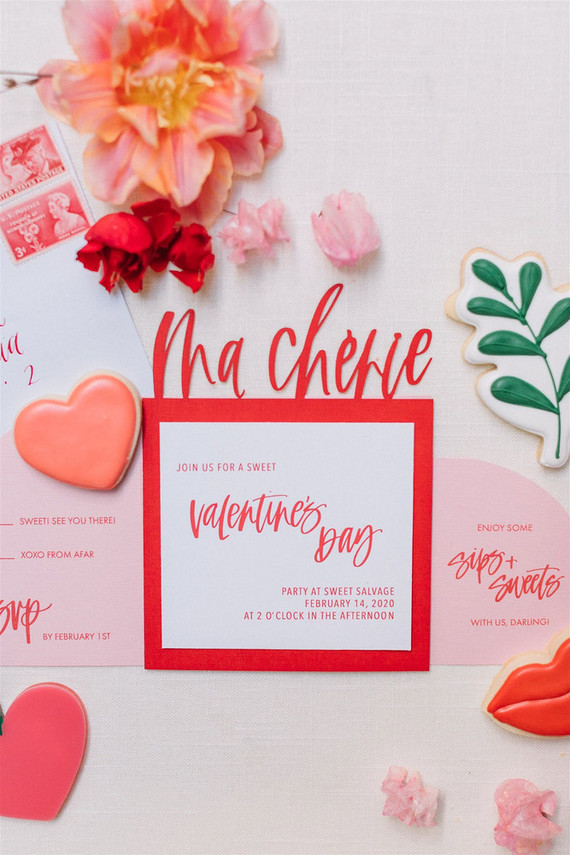 Valentine's Day party invitations Inspiration