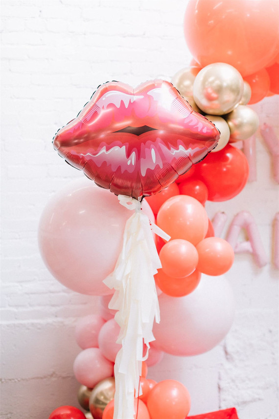 Cherry themed kids Valentineâ€™s Day party ideas