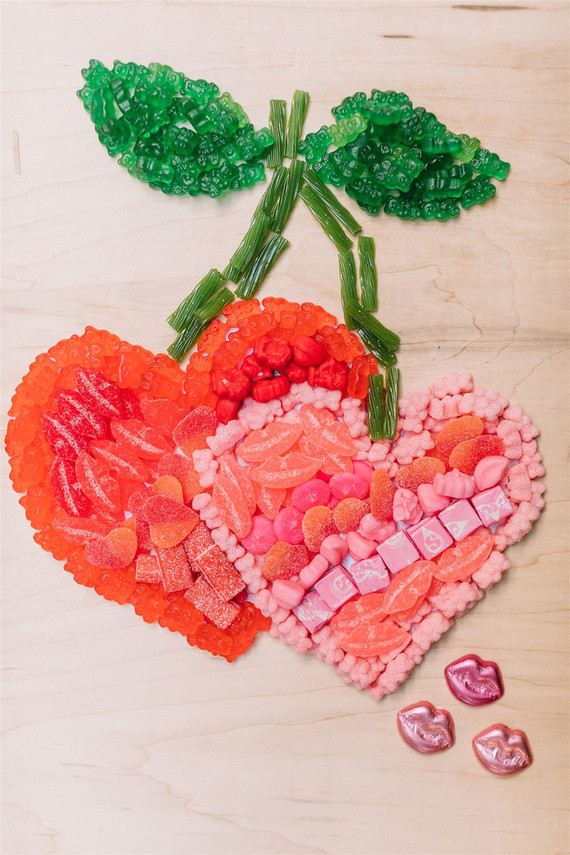 Cherry themed kids Valentineâ€™s Day party ideas Inspiration