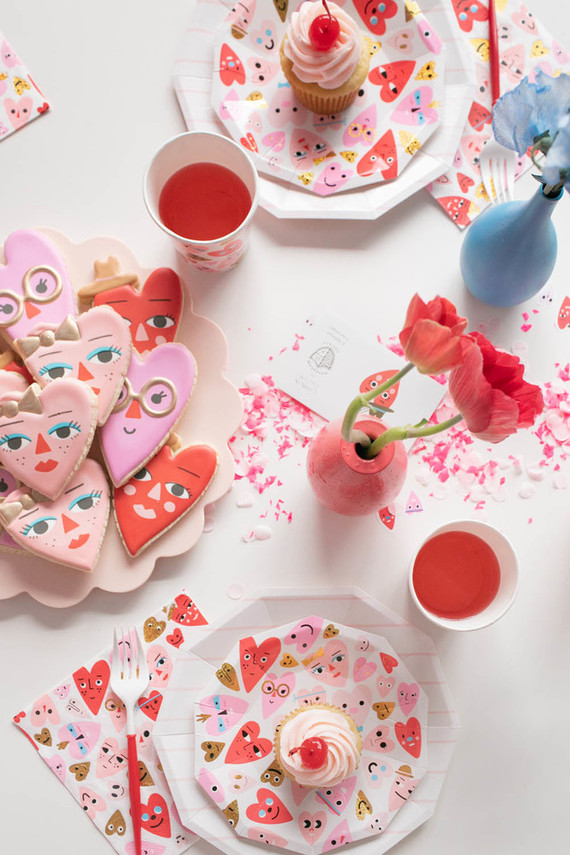 Valentine's Day sugar cookies