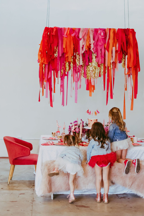 mother-daughter galentine's party