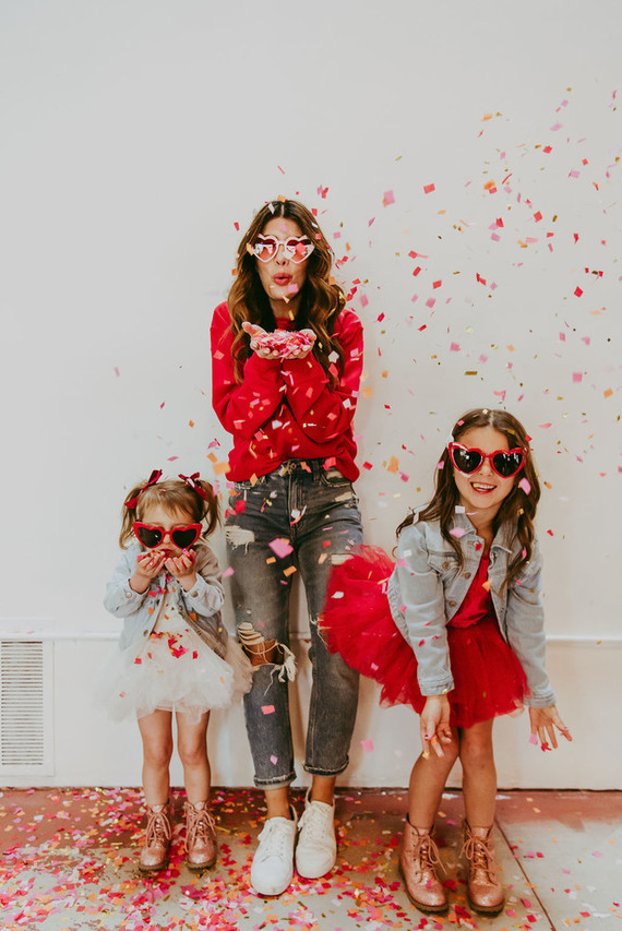 mother-daughter galentine's party