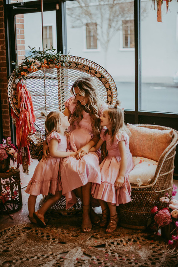 mother-daughter galentine's party