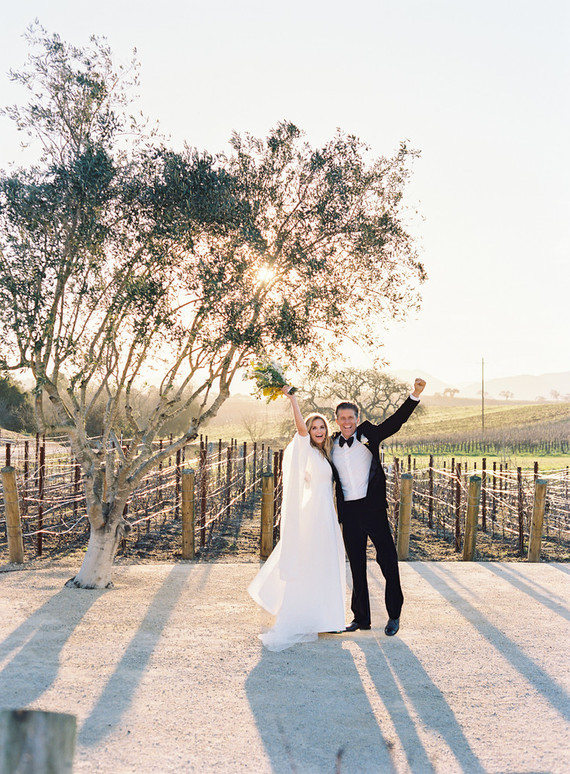 formal bride and groom