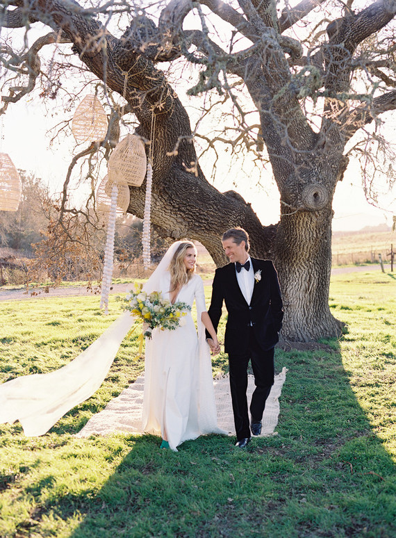 Ceremony with hanging lanterns