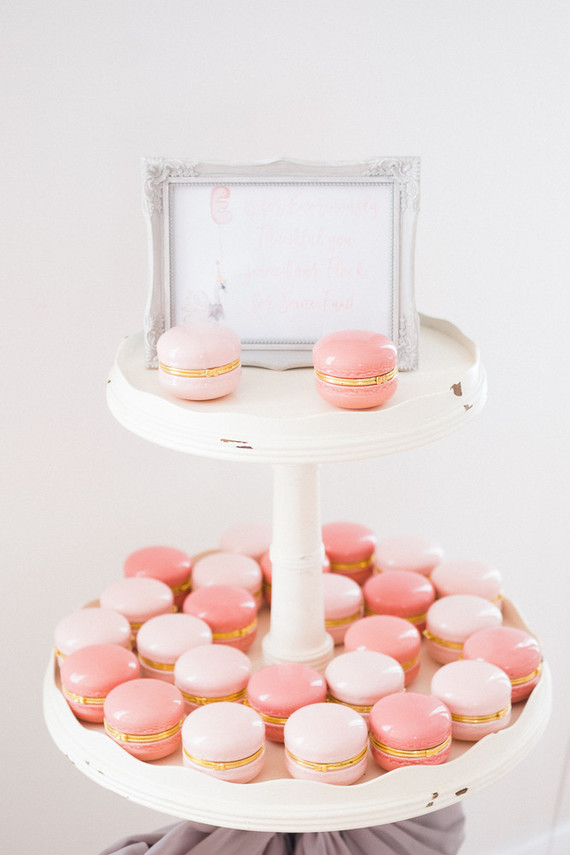 macaron favor boxes
